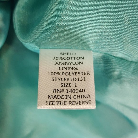 Pink Lily Dress Womens Large Turquoise Floral Lace Casual Backless Knee Length - Picture 12 of 13